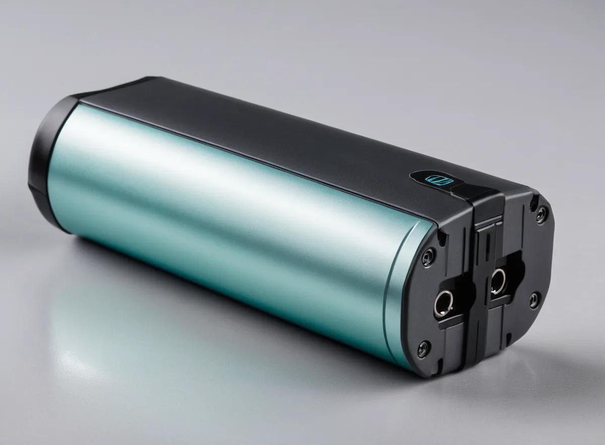 Rilavolt Trail 48 V e-bike battery, studio view